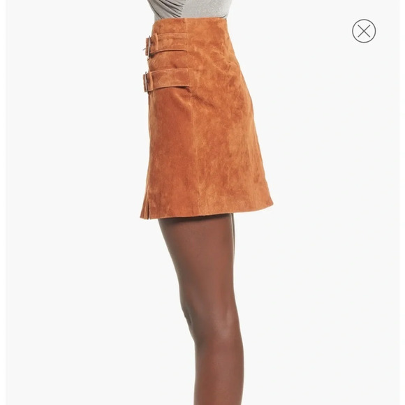 NWT Blank NYC El Dorado Leather Mini Skirt - Picture 4 of 13
